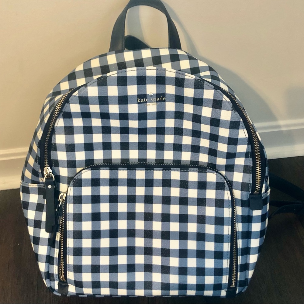 Kate Spade Hyde Lane Gingham Backpack